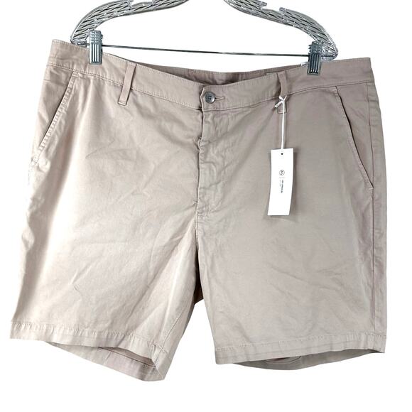 AG Adriano Goldschmied Cipher Short Slim Short Vintage Pink Men's Size 40 NWT - Picture 1 of 9